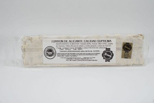 Turrón Blanco (Turrón Duro) - Imagen 2
