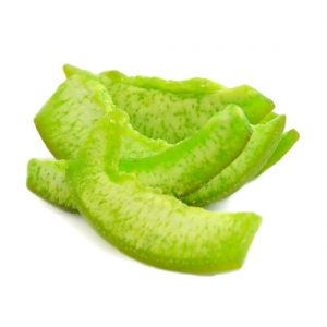 Pomelo verde deshidratado