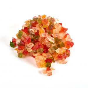 Fruta confitada
