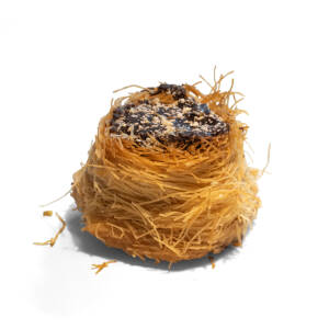 Nido de avellana y chocolate