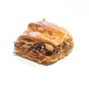 Backlava nueces y pasas