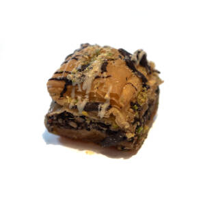 Baklava de avellana y chocolate