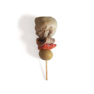 Pincho de alcachofa